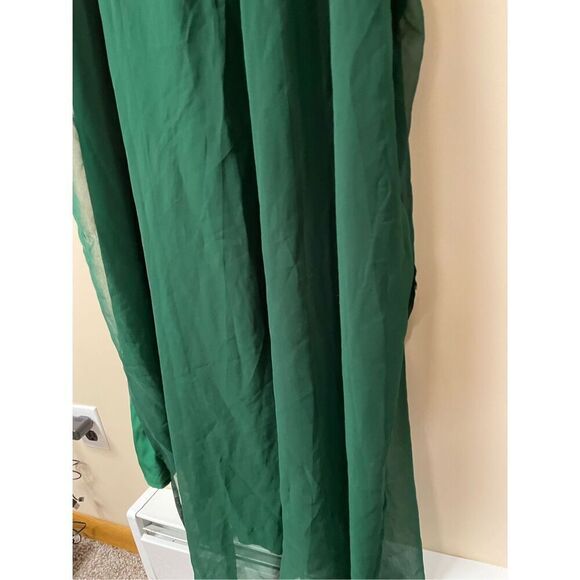 KoC Chiffon Women Kaftan Farasha Caftan Long Wedding Maxi Beach Dress One Size - Picture 2 of 7